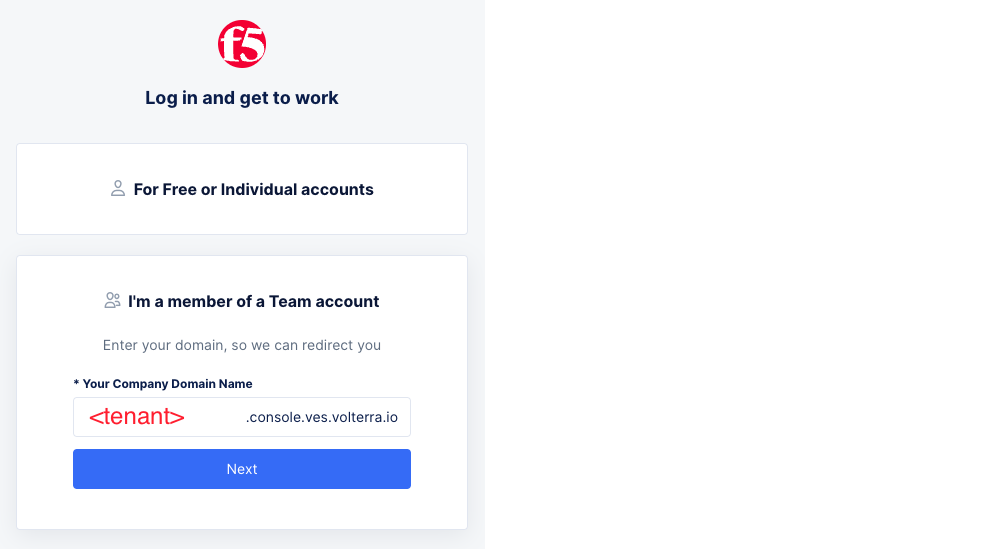 Figure: Tenant Selection