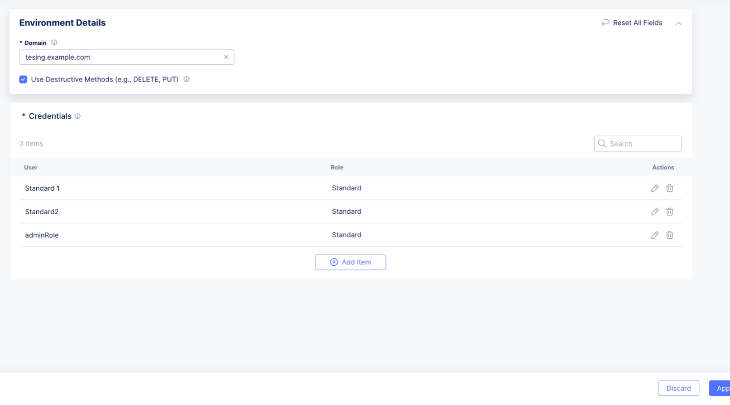 Figure: Save Credentials
