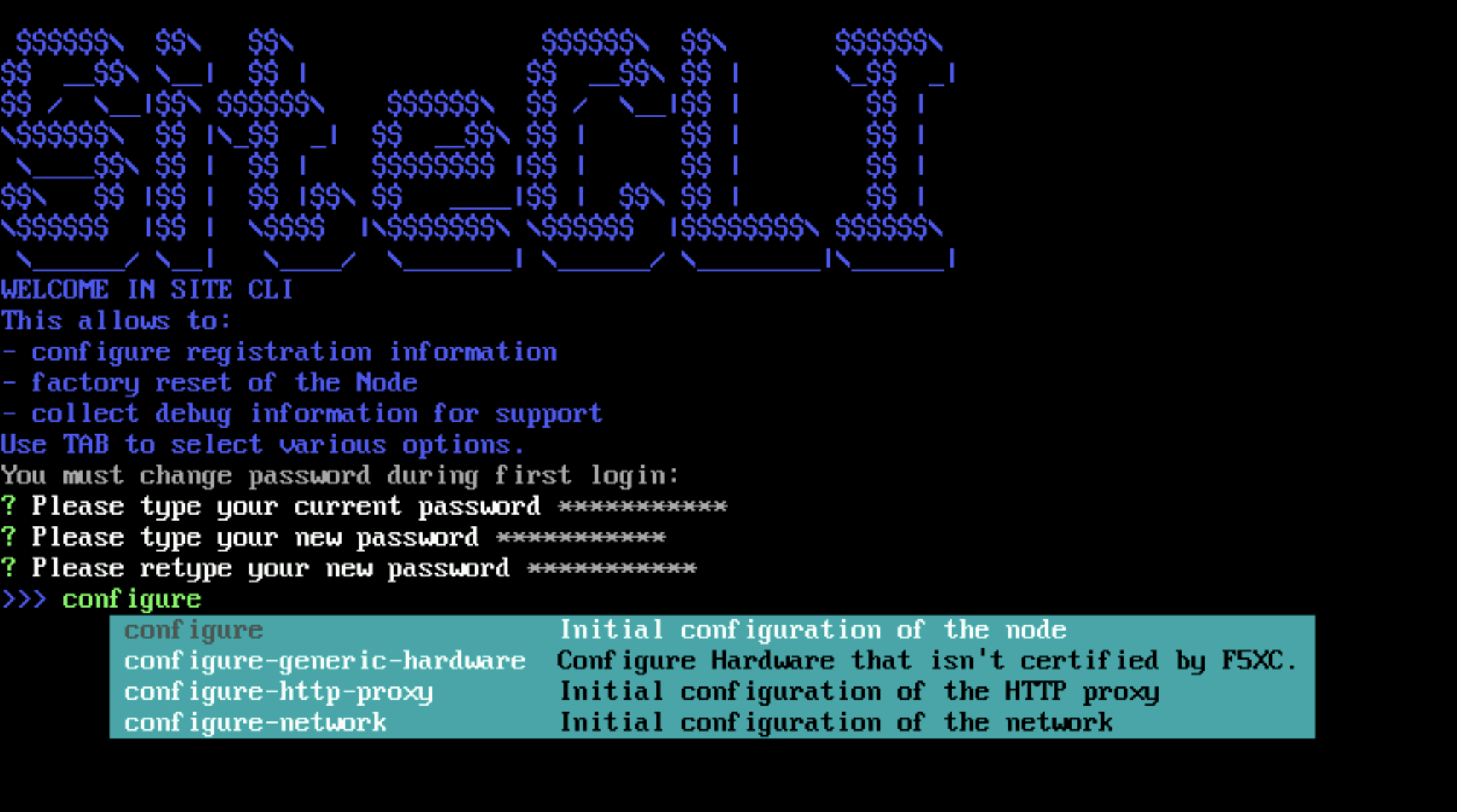 Figure: Configure Node