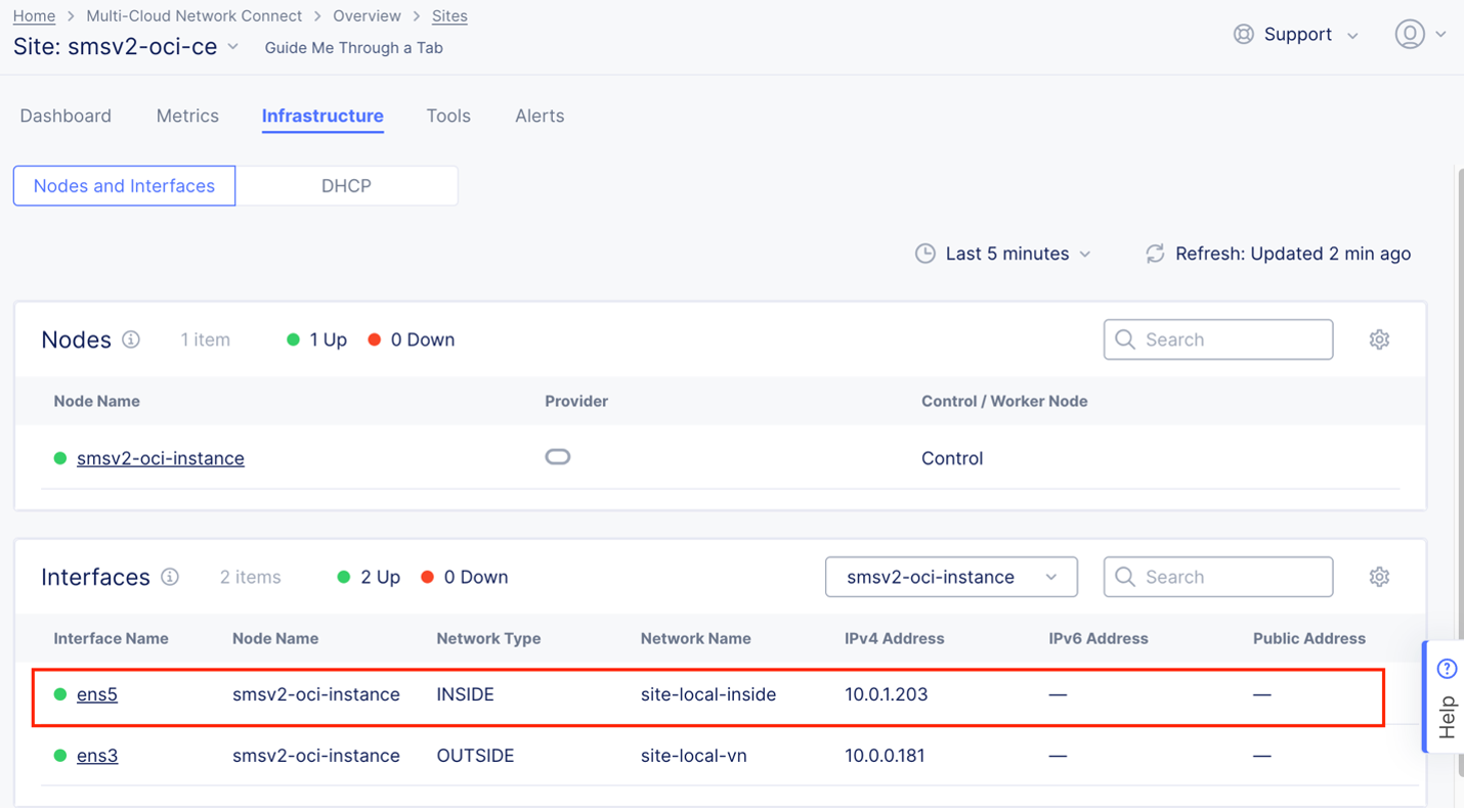 Figure: Confirm New VNIC