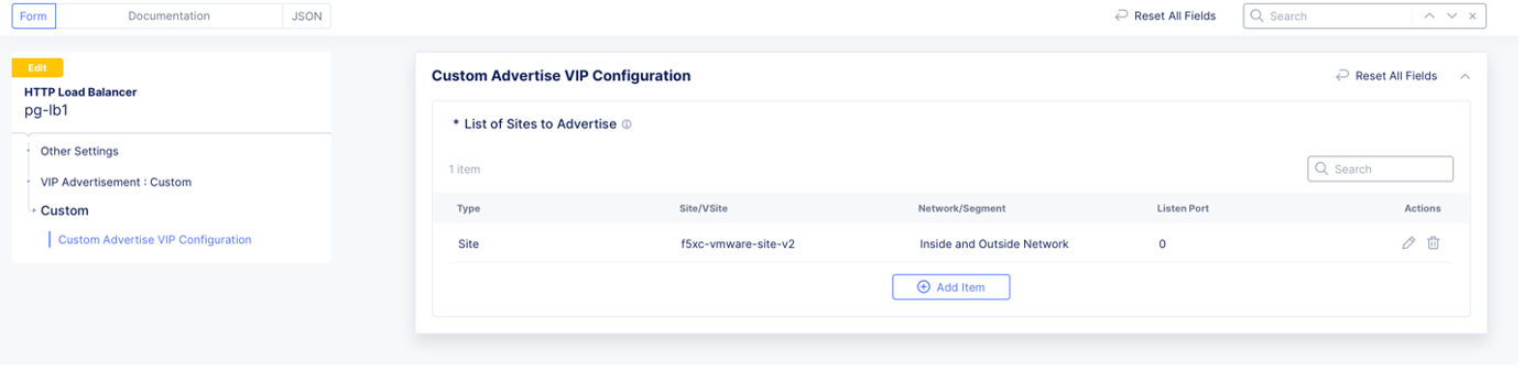 Figure: LB Configuration after Migration