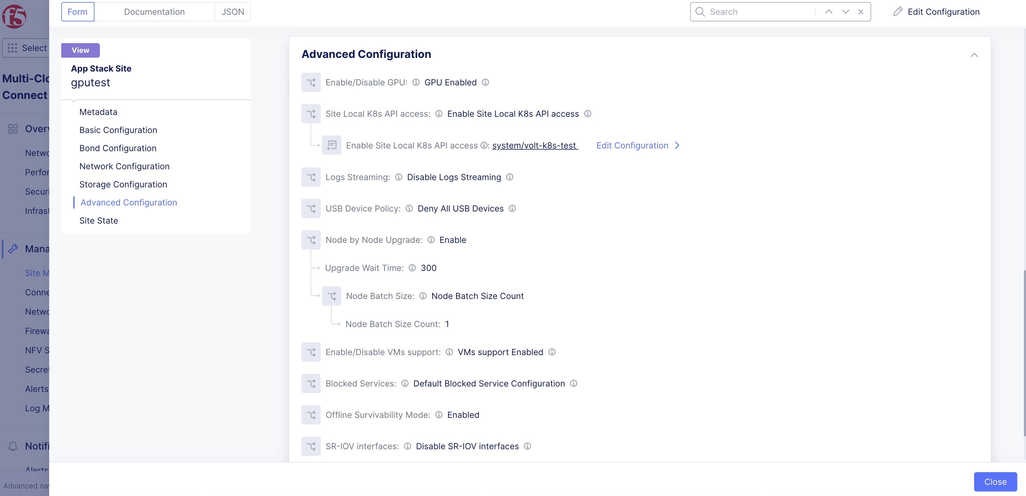 Figure: Confirm Support